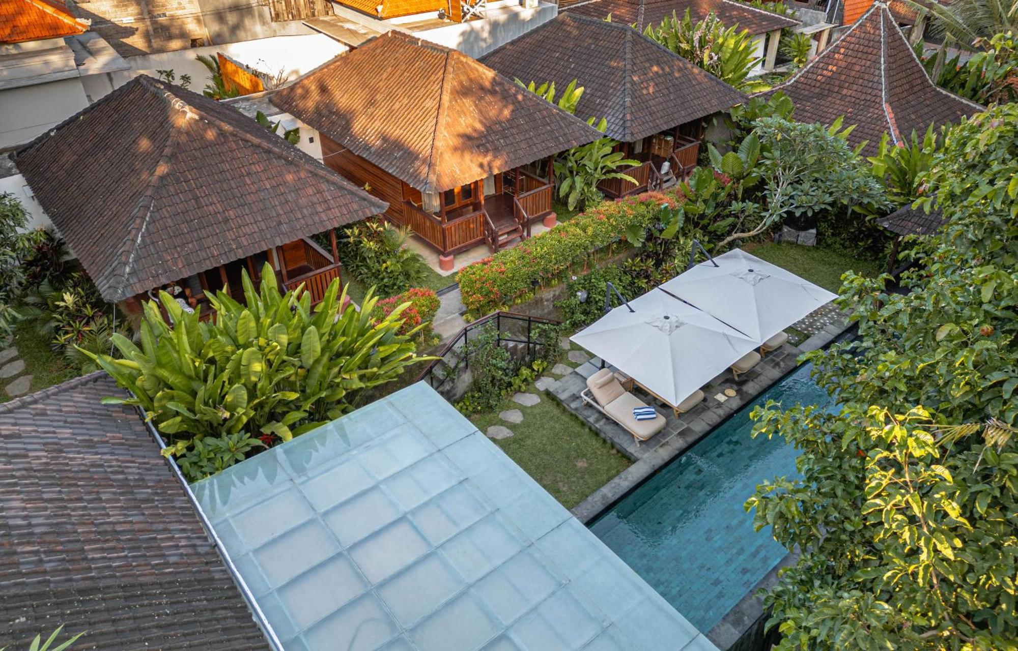 Rumanero Bunglows Ubud Exterior foto