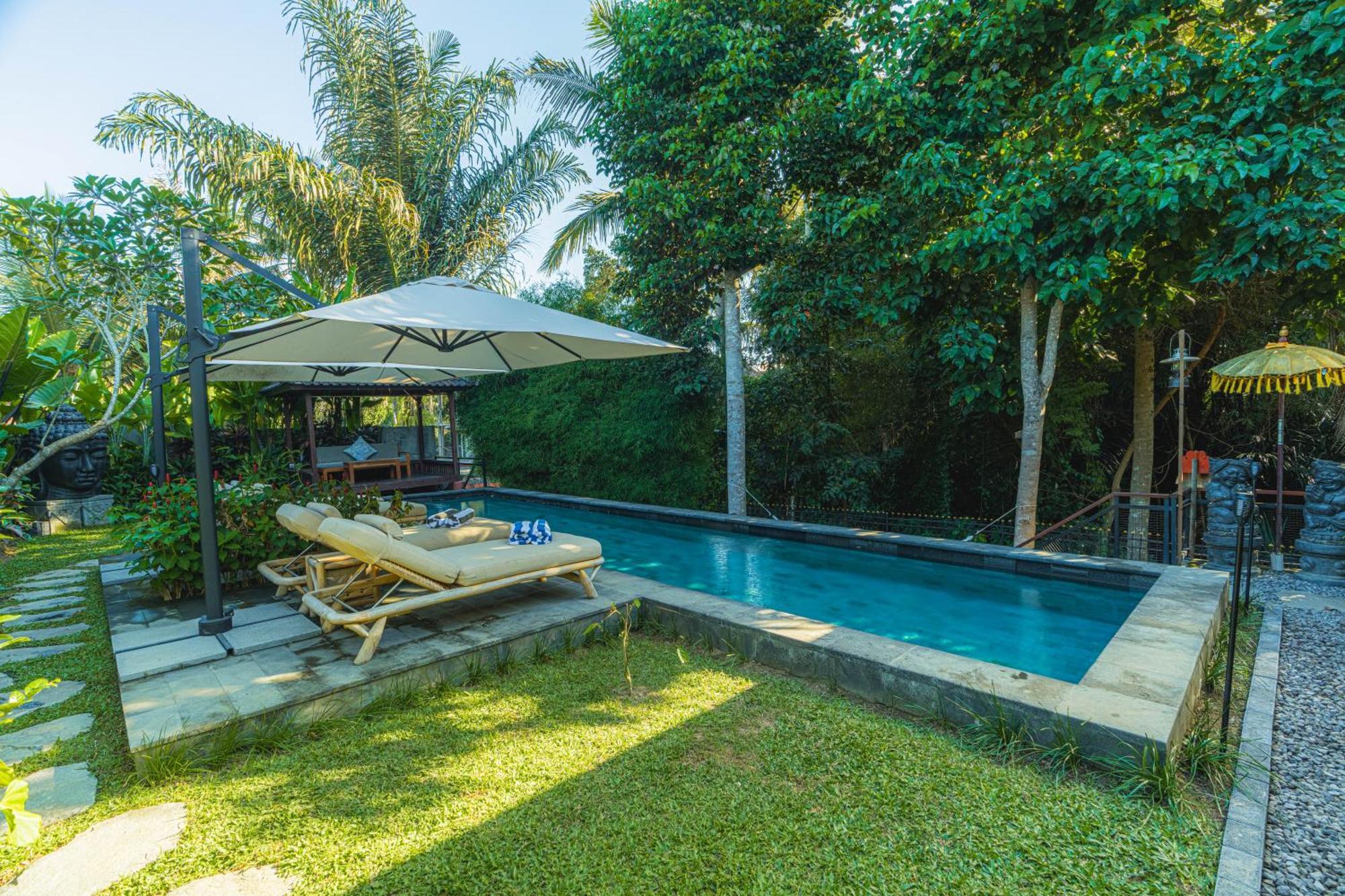 Rumanero Bunglows Ubud Exterior foto